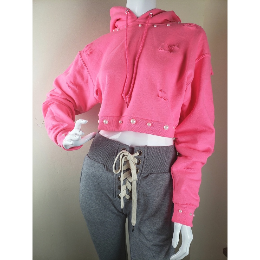 A Dose Of Diva x Two.TwentyTwo Neon Pink Hoodie